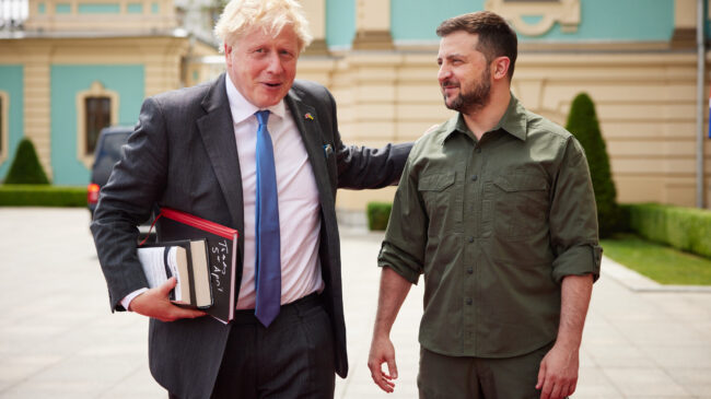 Boris Johnson visita Ucrania por segunda vez desde que estalló la guerra