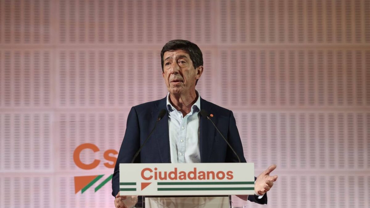 Juan Marín, tras no conseguir ningún escaño para Ciudadanos: «El resultado que más me divierte es que Vox se queda fuera del Gobierno»