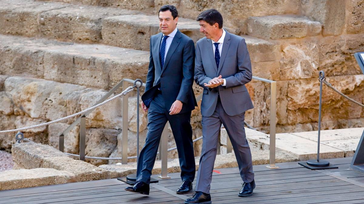 Moreno garantiza a Marín un cargo público si el líder de Cs Andalucía no obtiene escaño el 19-J
