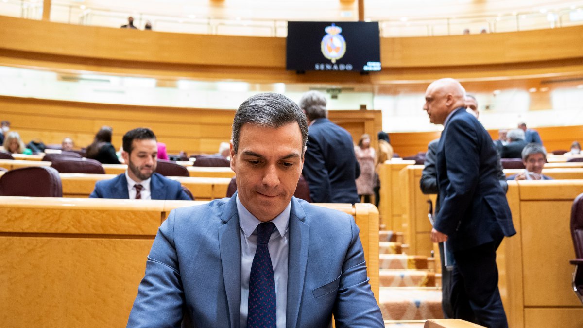 Sánchez no variará su ritmo de visitas al Senado a pesar de la entrada de Feijóo en la Cámara