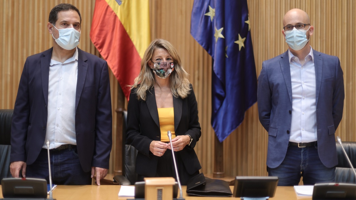 Podemos acusa a dos estrategas de Yolanda Díaz de diseñar un plan para inflar Más País