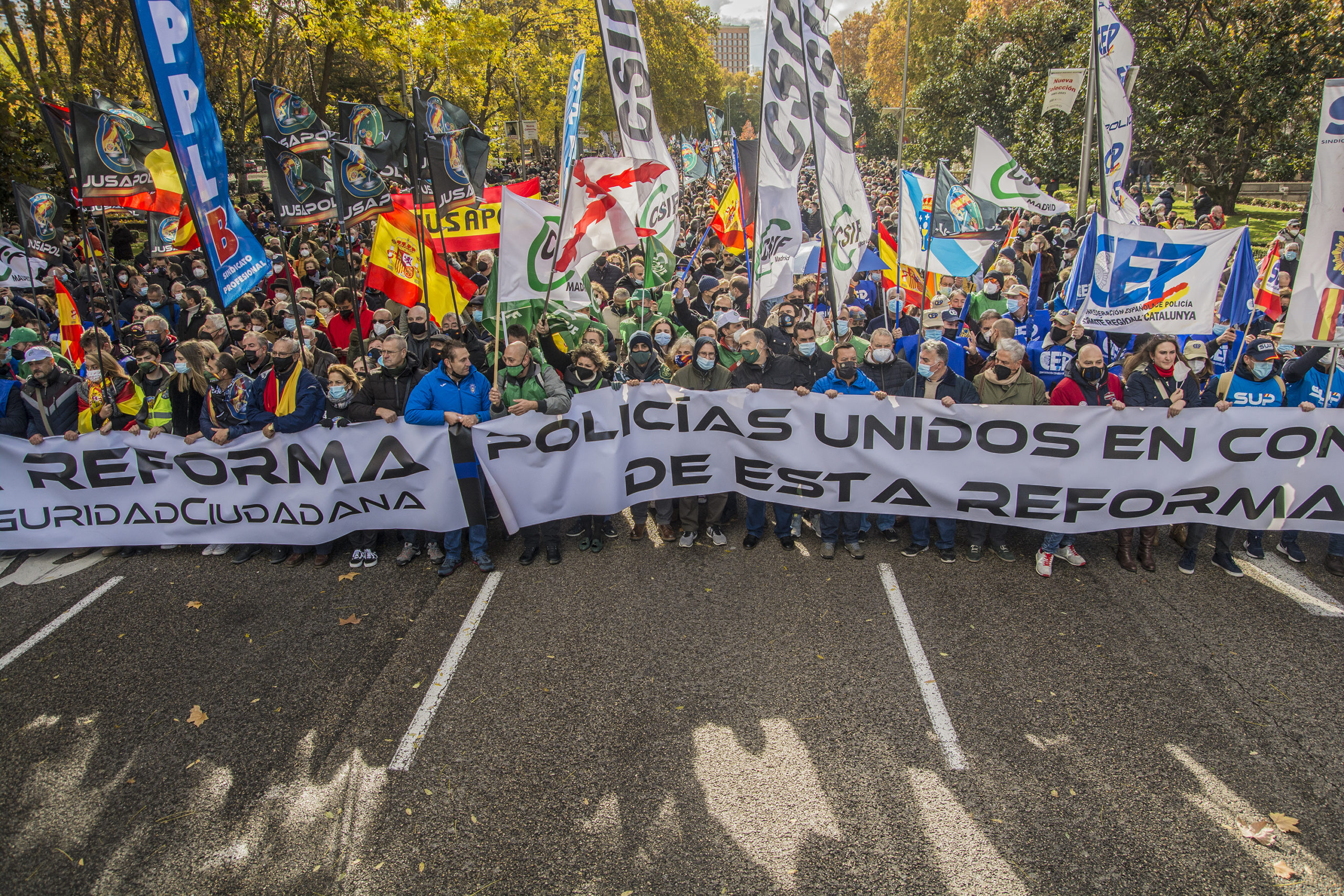 Policías y guardias civiles protestarán frente a los hoteles de los mandatarios de la OTAN