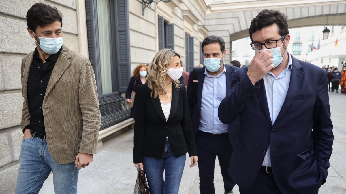Podemos investiga si algunos de sus diputados están financiando el proyecto de Yolanda Díaz