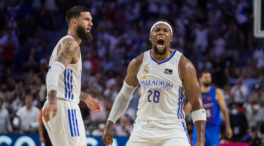 El Real Madrid, campeón de la Liga Endesa tras vencer al Barça (81-74)