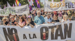 La Policía Nacional evitó que 60 radicales reventaran la protesta anti-OTAN en Madrid