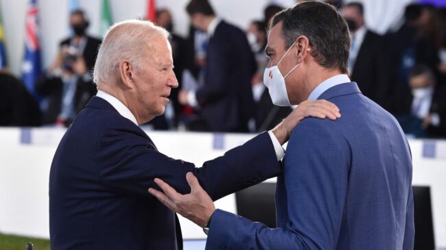El rey Felipe VI y Sánchez se reúnen este martes con Biden en la víspera de la cumbre de la OTAN