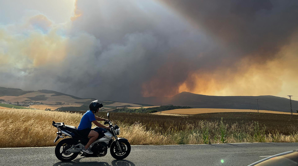 El incendio de Zamora sigue fuera de control con más de 25.000 hectáreas quemadas