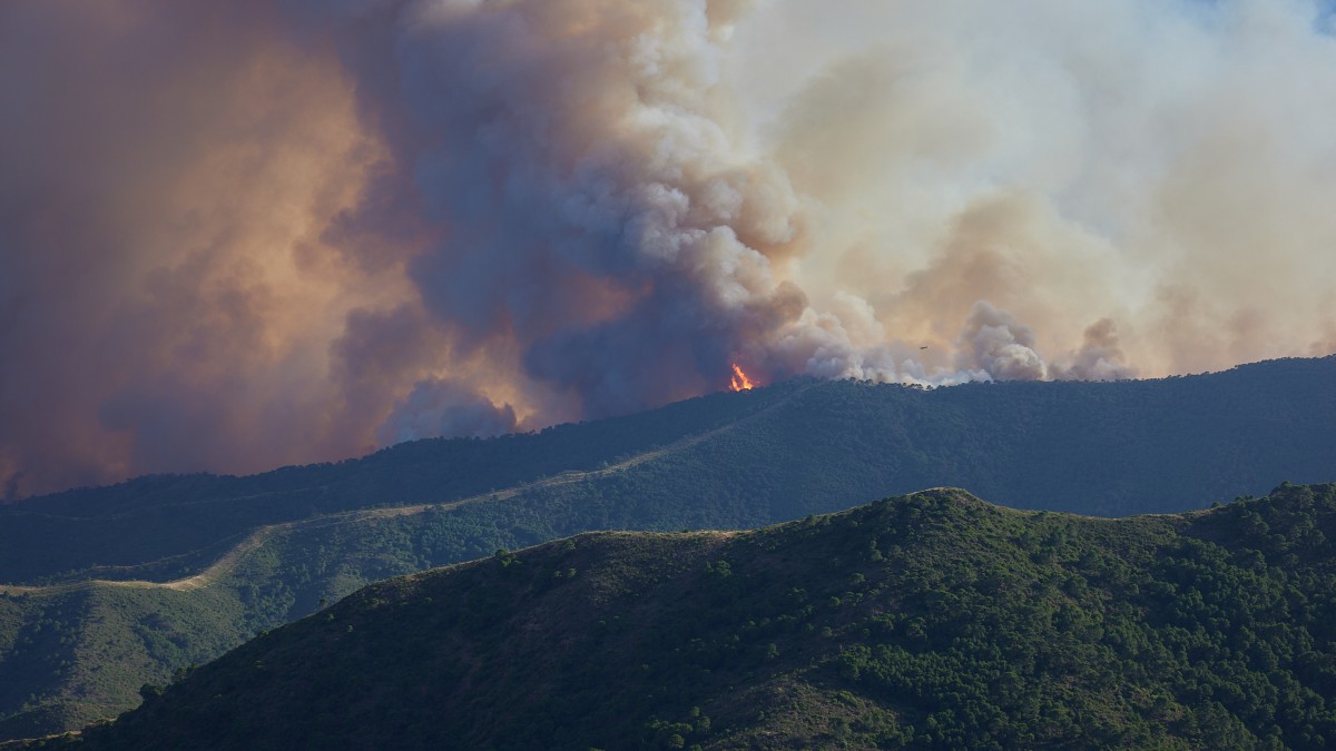 El alcalde de Benahavís (Málaga) calcula que han desalojado a 2.500 vecinos por el incendio