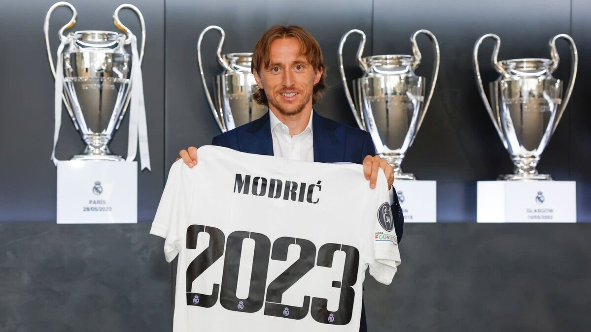 Modric renueva por una temporada más con el Real Madrid