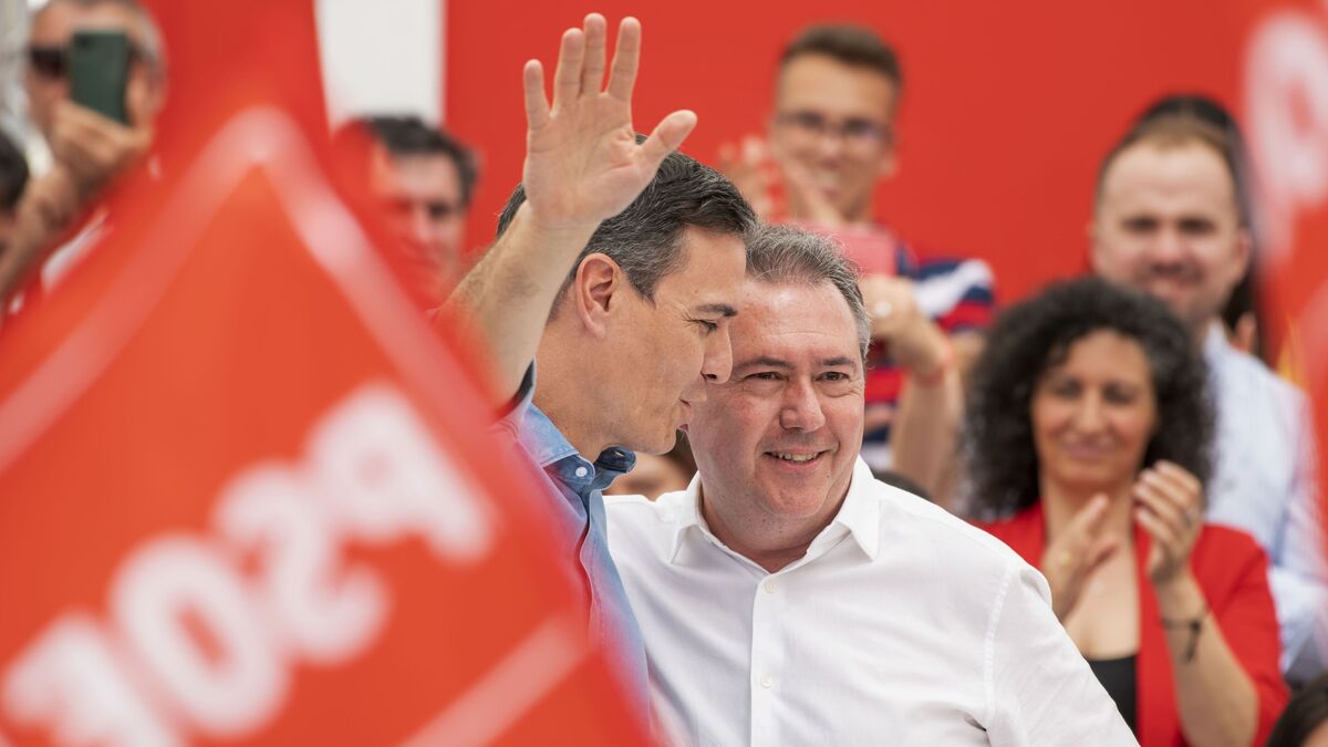 El PSOE andaluz, bajo el temor de un batacazo electoral que lastre aún más al Gobierno de Sánchez