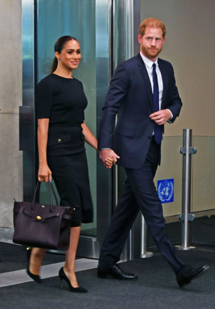 El príncipe Harry y su mujer Meghan Markle a su llegada a la sede de la ONU | Gtres