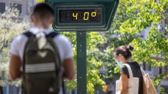 Más de 30 provincias estarán este lunes en riesgo por las altas temperaturas