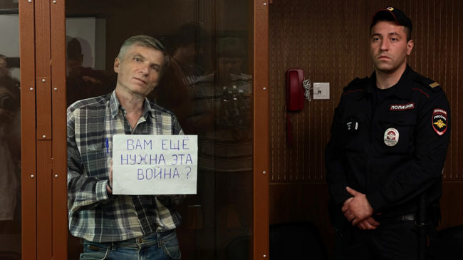 Rusia condena a siete años de cárcel a un diputado por denunciar la guerra de Ucrania