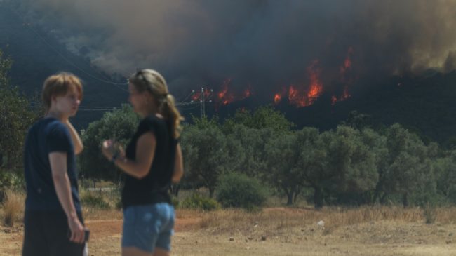 El incendio de Mijas (Málaga) ha arrasado casi 2.000 hectáreas y continúa fuera de control