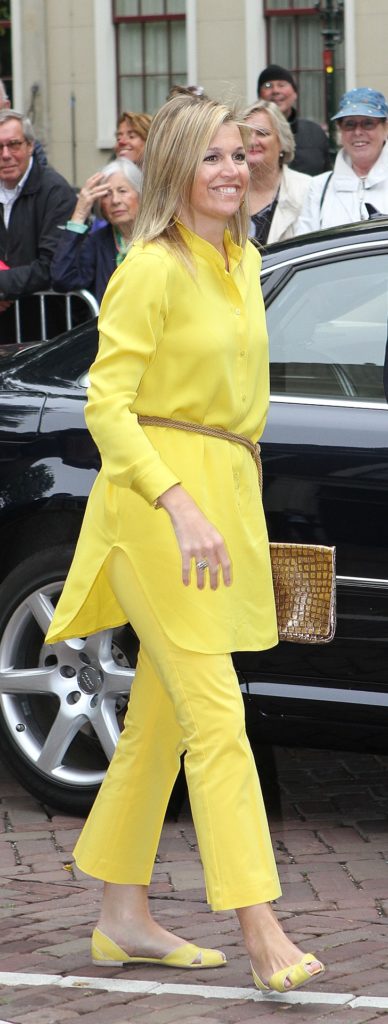 Máxima de Holanda, una de las reinas que ya vestía de amarillo antes de que se convirtiera en el color de moda | Gtres