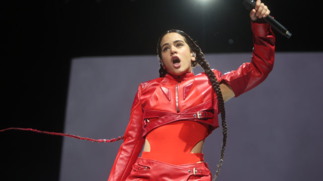 El gran concierto de Rosalía en Madrid, en imágenes