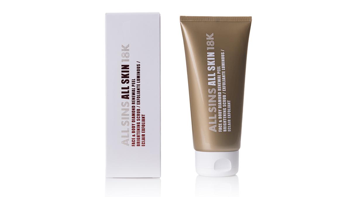 Exfoliante de cara y cuerpo de la firma All Sins. PVP: 49,85€