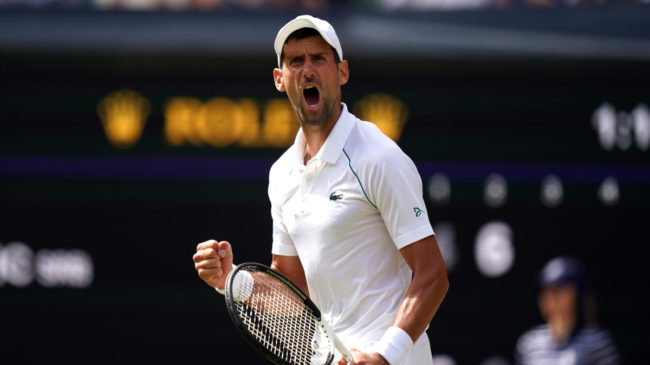 Novak Djokovic alza su séptimo trofeo de Wimbledon tras vencer al australiano Kyrgios