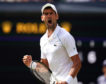 Novak Djokovic alza su séptimo trofeo de Wimbledon tras vencer al australiano Kyrgios