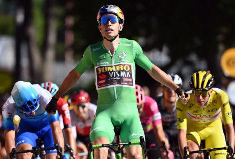 El ciclista belga Van Aert se impone al esprint y gana su segunda etapa del Tour de Francia
