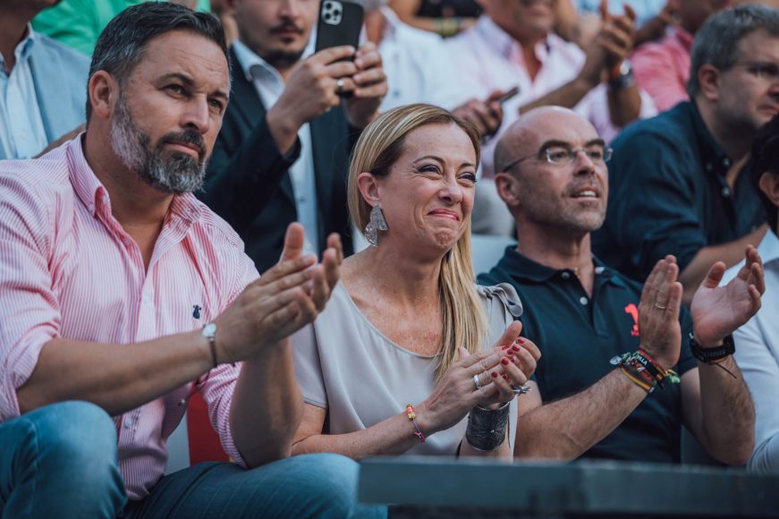 Vox prepara más actos con Georgia Meloni, la líder italiana que incendió la campaña andaluza