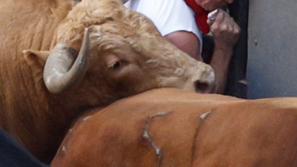 El primer encierro de los Sanfermines 2022, en imágenes