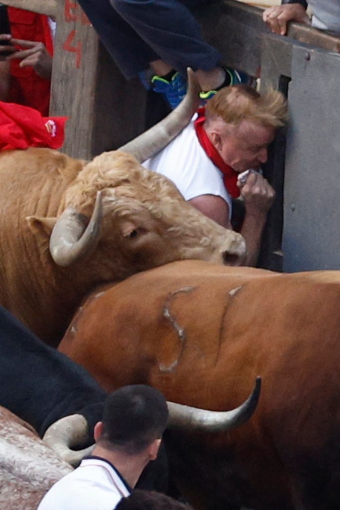 El primer encierro de los Sanfermines 2022, en imágenes