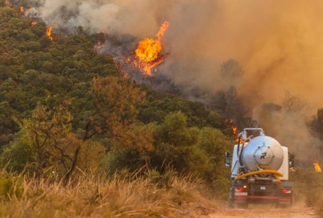 Estabilizado el incendio en la Sierra de Mijas (Málaga) tras arrasar 2.000 hectáreas