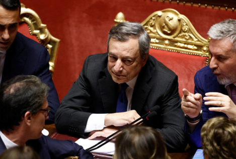 Mario Draghi dimite como primer ministro tras perder la mayoría para gobernar