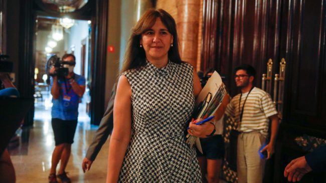 La Ejecutiva de Junts da apoyo «sin fisuras» a Laura Borràs ante la apertura de juicio oral