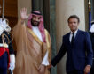 Macron recibe a Bin Salmán entre críticas y una demanda judicial