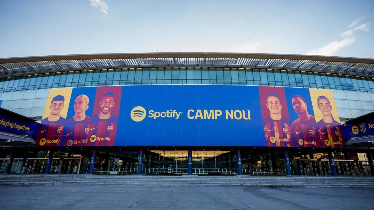 Spotify Camp Nou: el FC Barcelona ya luce el nuevo nombre de su estadio