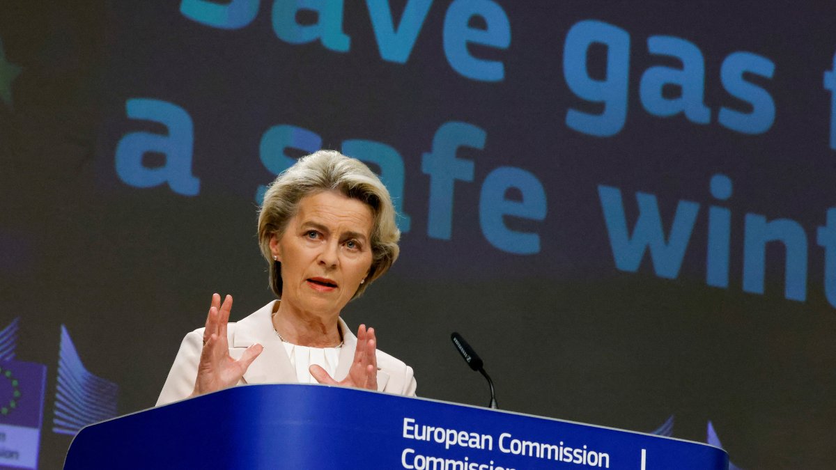 Bruselas pide reducir un 15% el consumo de gas en Europa hasta la primavera