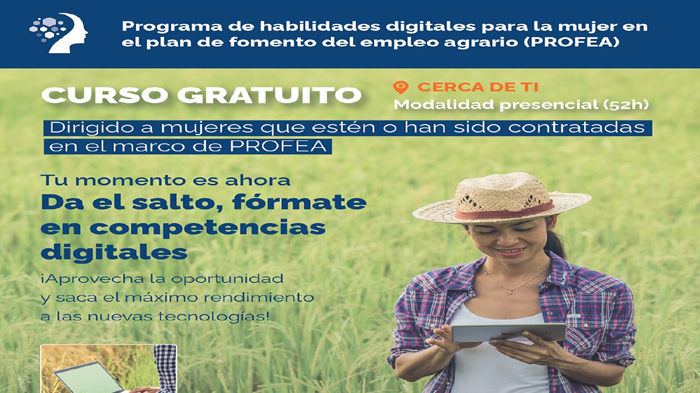 Más de 180.000 mujeres del ámbito rural se formarán en competencias digitales