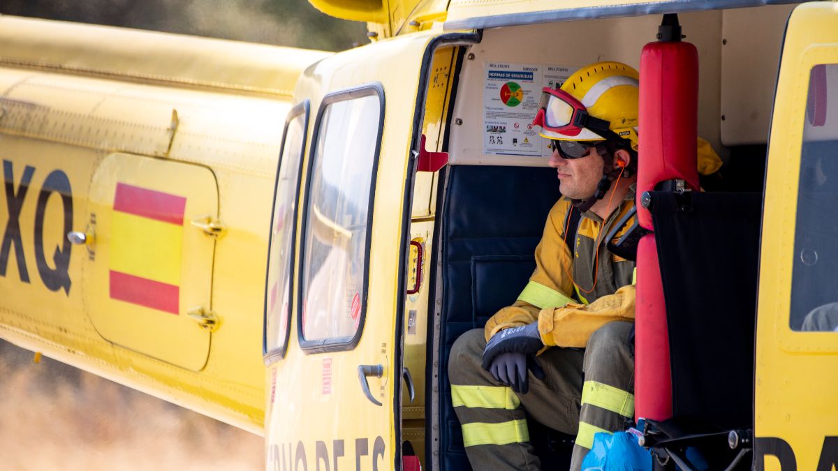 Un incendio en el Valle del Jerte se suma a los de Casas de Miravete y Las Hurdes