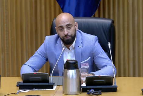 El exmarido de María Sevilla, en el Congreso: «Irene Montero se permite el lujo de insultarme»