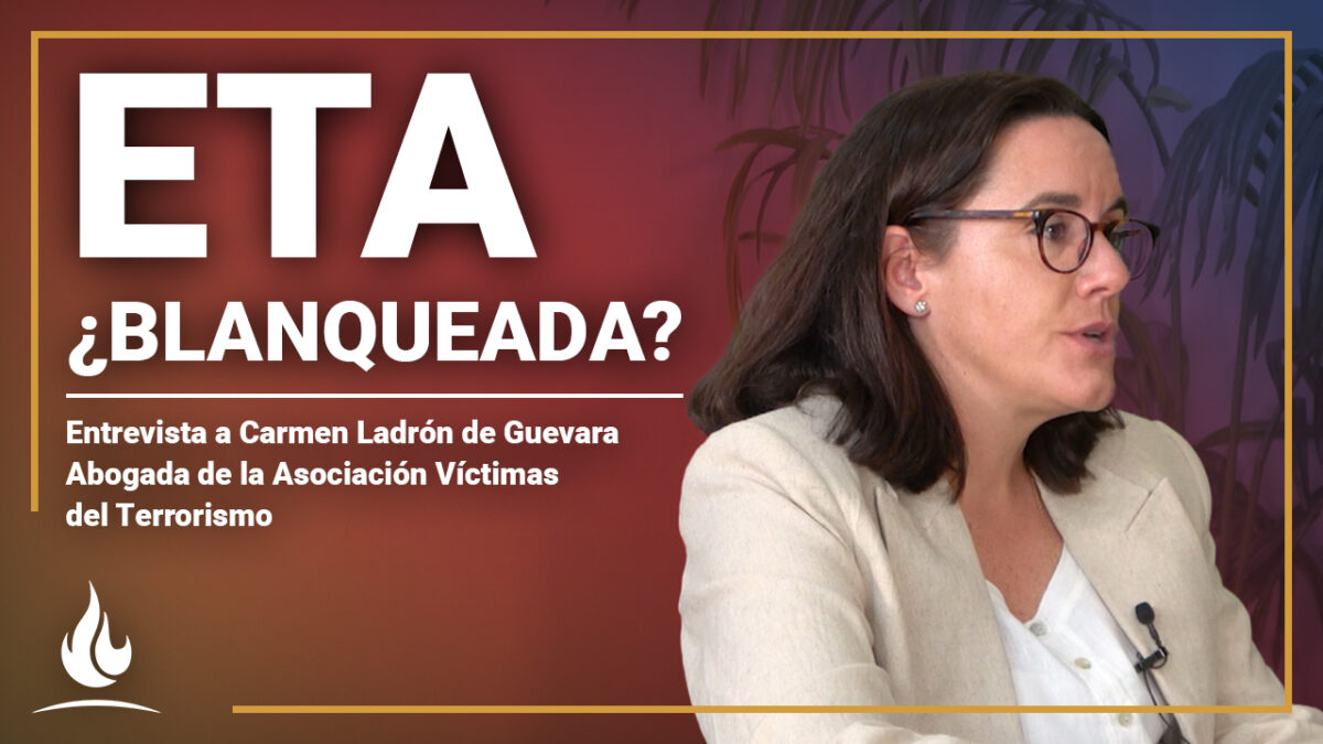 Entrevista a Carmen Ladrón de Guevara: "Hay un interés para querer blanquear lo que ha sido ETA"