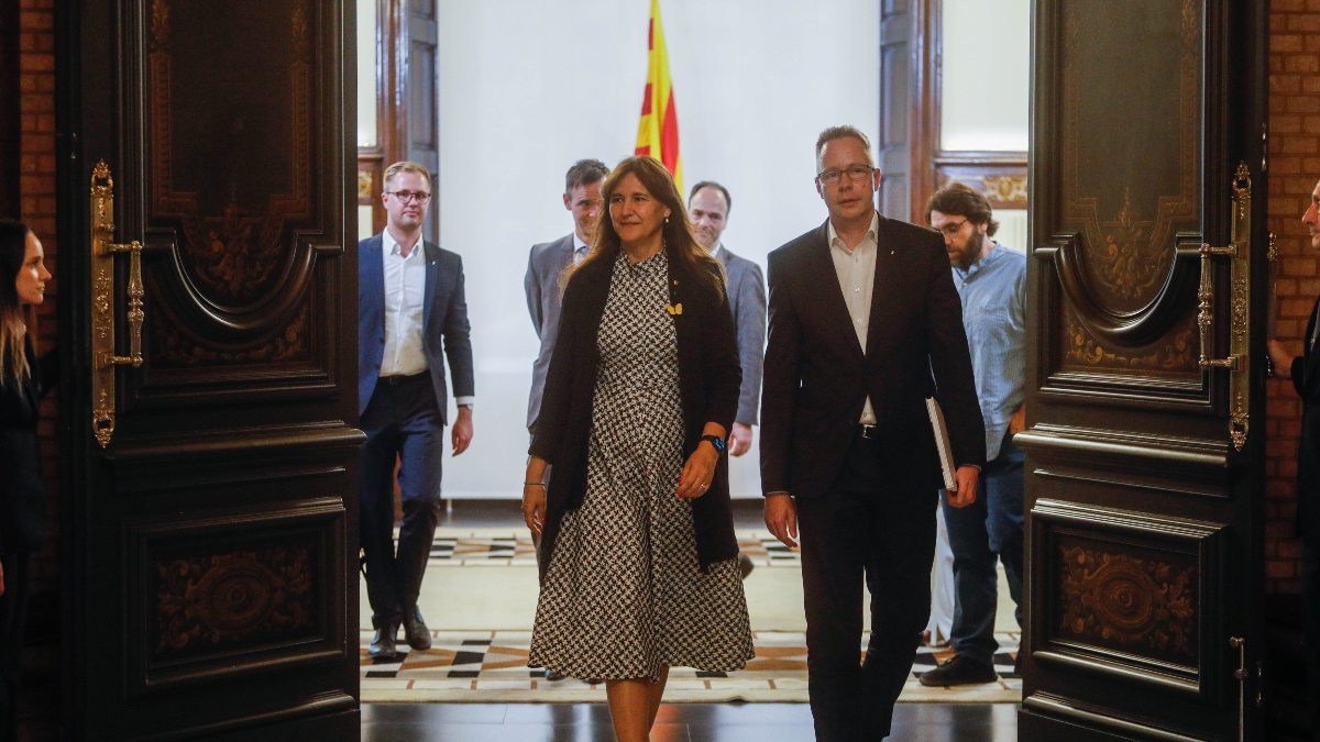 Borràs azuza las calles contra el Parlament con una protesta este jueves que ni la ANC secunda