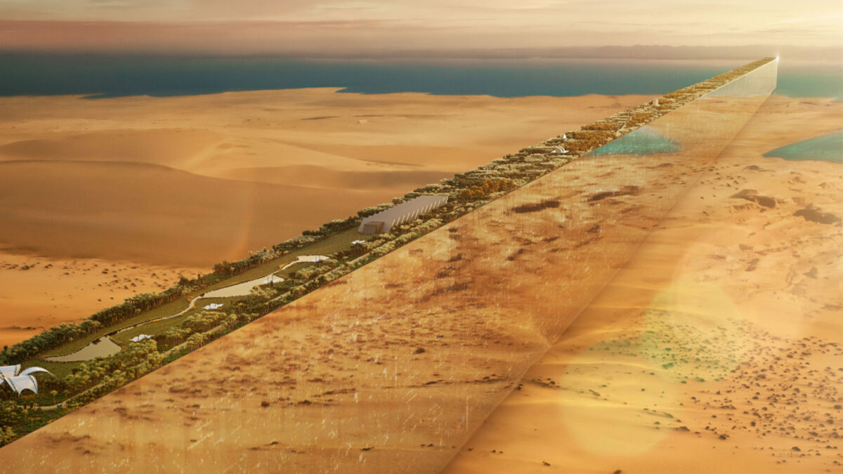 (VÍDEO) ‘The Line’, la ciudad futurista en el desierto que planea Arabia Saudí