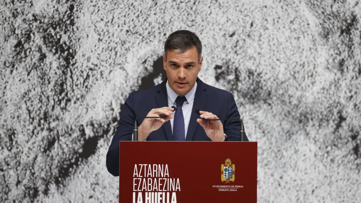 (VÍDEO) Pedro Sánchez ‘independiza’ al País Vasco en pleno homenaje a Miguel Ángel Blanco: «Euskadi y España son países libres»