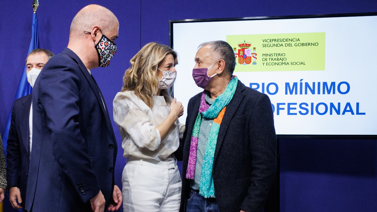 La inflación se come el aumento del salario mínimo que logró Podemos en el Gobierno