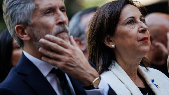 La Audiencia Nacional cita como testigos a los ministros Marlaska y Robles por 'Pegasus'