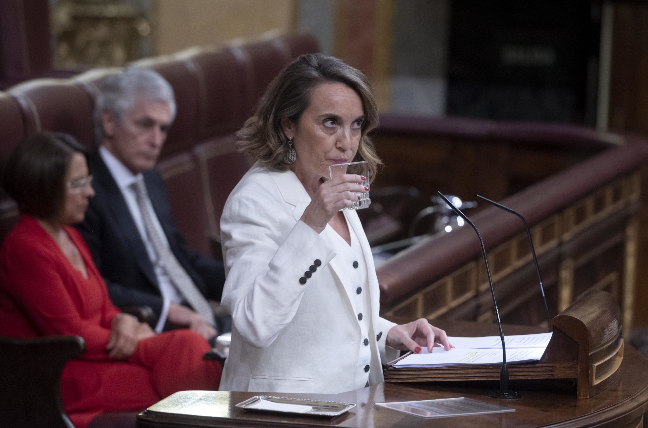 Cuca Gamarra carga contra el Gobierno por los pactos con Bildu y tilda a Sánchez de mentiroso