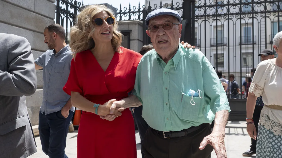 Yolanda Díaz defiende la nueva ley de memoria porque «reescribe» la historia de España