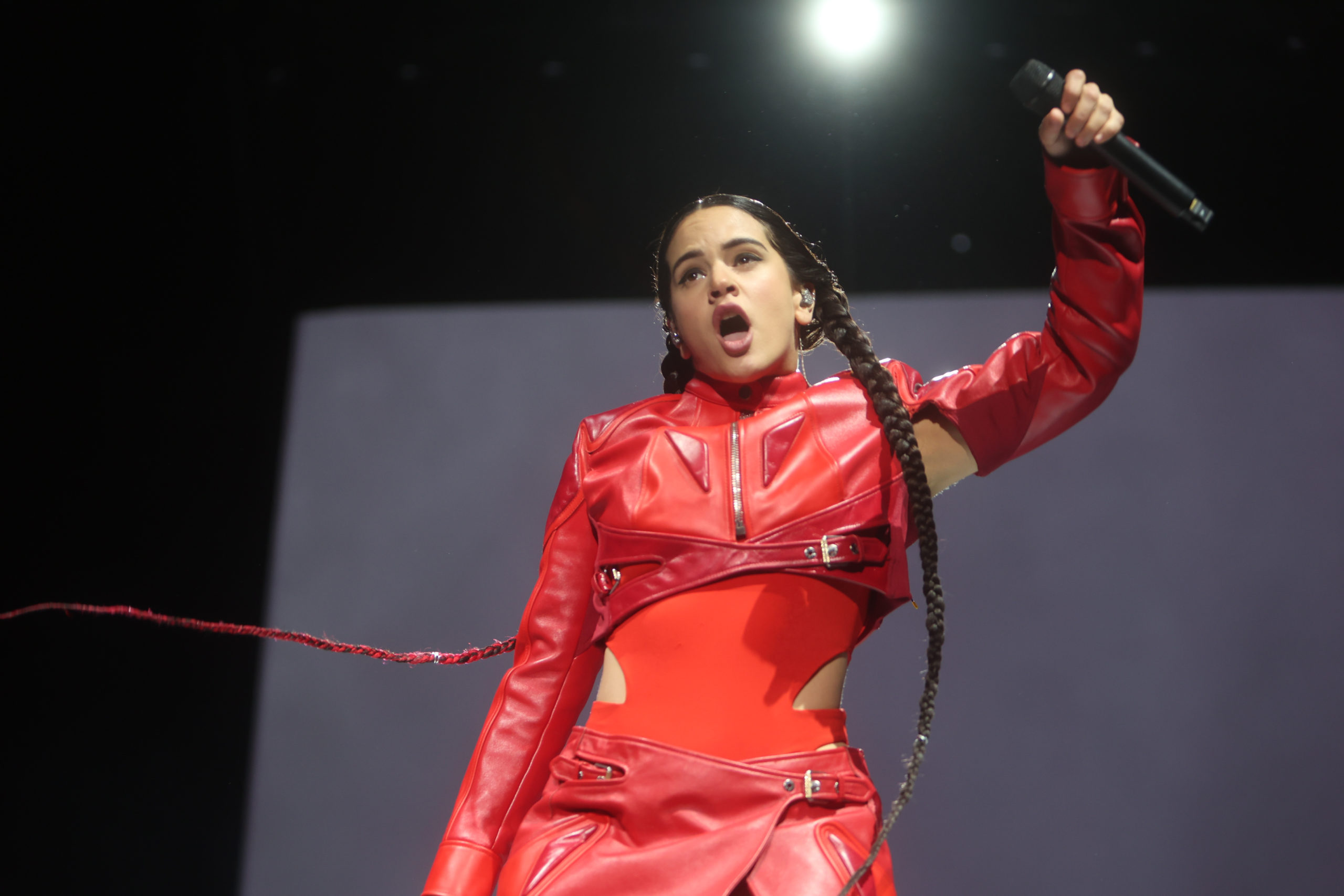 El gran concierto de Rosalía en Madrid, en imágenes