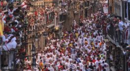 El tercer día de los encierros de San Fermín 2022, en imágenes