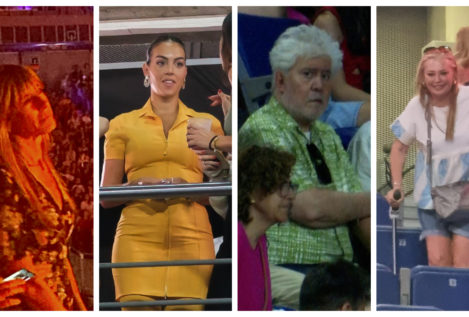De Begoña Gómez a Almodóvar y Georgina Rodríguez: famosos en el concierto de Rosalía