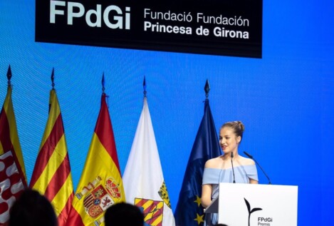 La Princesa Leonor centra su discurso en los jóvenes y en la «incertidumbre» por Ucrania