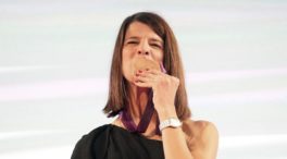 Ruth Beitia recibe la medalla de bronce de los Juegos Olímpicos de Londres 2012