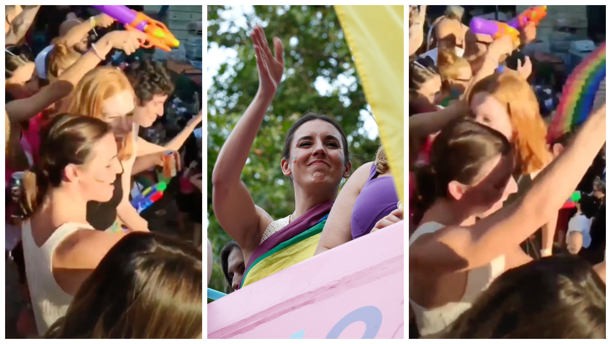 Irene Montero y Lilith Verstrynge presumen de buena relación en las fiestas del Orgullo 2022